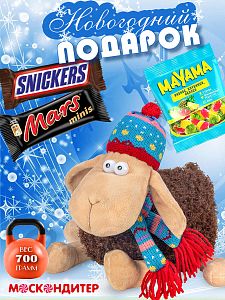 Новогодний подарок Овечка Зорька