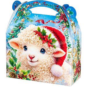 Новогодний подарок Овечка Ягодка